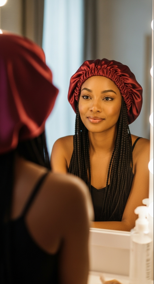 Pure Silk Night Cap