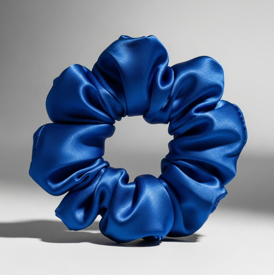Pure Silk Scrunchie removed